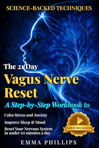 The Vagus Nerve Reset Book: Therapy Workbook with 80+ Stimulation